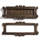 Mx920972 Naiture Solid Brass Letters Mail Slot In Finish