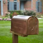 Mx920986 Naiture Standrad Copper Locking Mailbox With Eagle On 728120849131