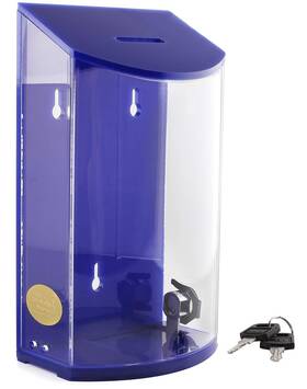 My Charity Boxes 720189907319 Mcb - Rounded Acrylic Box Donation Collection Tip