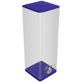Ac-09 My Charity Boxes Mcb- Donation Box - Ticket 10 Inch Tall Square Acrylic Container