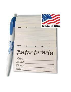 Sc-04 My Charity Boxes Mcb Enter To Win Entry Form Cards For Contest 50-pack Suggestion And Raffle E