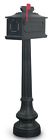 N1021775 Postal Products Black Unlimited New Hampton Mailbox With 190684536138