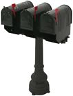 N1027936 Postal Products Unlimited Mailbox Post Underwood Compartment Steel 0640024182216