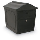 N1029134 Postal Products Black Curbside Blow Molded Locking Post 192010946116