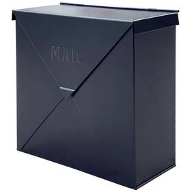 Nach 773221477929 Mailboxes For Outside Wall Mount 10 X 4 Inch Black Mailbox Waterproof Ma