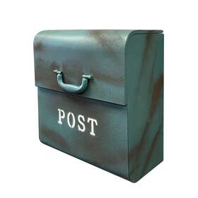 Nach 881391004958 Cj Large Mailbox With Powder Coated Finish Wall Mount Mailboxes For Outs