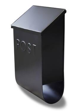 Nach 881391013301 Trixie Wall Mount Mailbox And Newspaper Holder Metal Mailboxes For Outside W