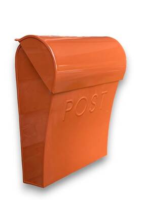 Nach 881391018283 Vicki Terracotta Mailboxes For Outside Wall Mount Weather Resistant Metal Mailbo