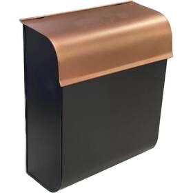 Nach 881391031190 Mailboxes For Outside Wall Mount 12 X 4.5 10 Inch Black Mailbox Do
