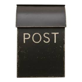 B009xq8gf8 Nach Rustic Black Wall Mount Mailbox Newspaper Holder 15x9.5x4 Waterproof Outdoo