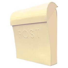 Nach B0931qkxq6 Wall Mount Mailboxes For Outside 11x4.5x12.5 In Cream White Mail Boxes