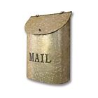 Fz-m1003g Nach Rothko Mailbox Rustic Gold Galvanized Metal
