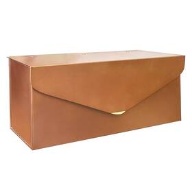 Mb-6915cp Nach Mailboxes For Outside Wall Mount 6.7 X 14.6 3.9 Inch Copper Mail Box