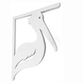 Nature Brackets 313027359397 Decorative 16 Inch Paintable Pvc Pelican Mailbox Or Porch Bracket