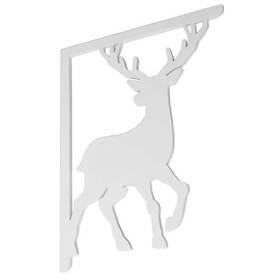Nature Brackets 810023620020 Decorative 16 Inch Paintable Pvc Deer Mailbox
