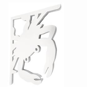Nature Brackets 850002053012 Mailbox Hardware 21 Inch X0.5 X16 Corrosion Resistant Pvc White