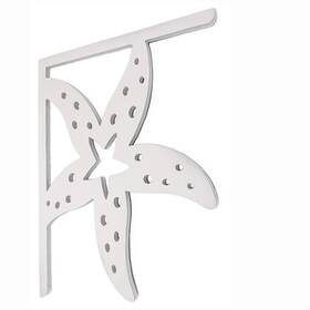 Nature Brackets 850002053142 Decorative 16 Inch Paintable Pvc Starfish Mailbox Or Porch Bracket