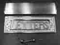 Nb-ms-301-bn Nottingham Brass Letter Mail Slot Mailbox 10 X 3 Brushed Nickel Nib