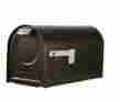 Nm16nv01 First Class Metal Bronze Post Mount Mailbox Large Mail Home Durable Weather Proof Spacious 046462007362