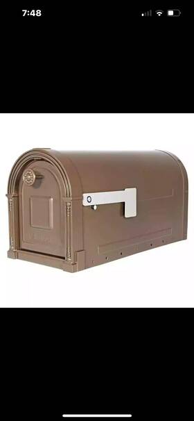 No Asin 046462011529 Architectural Mailboxes Garrison Large Steel Post Mount Mailbox Venetian