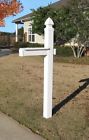 Not Specified The Richmond Vinyl Pvc Mailbox Post White Included 097914104313