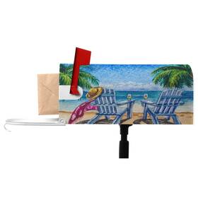 Mailbox-ht-a94 Numland 774829685792 Chair Lounges On The Beach Shore Magnetic Anti-uv 100% Polyester Standard Siz