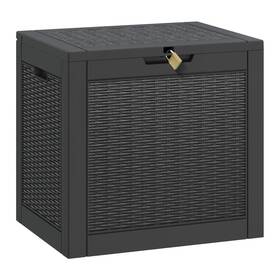 Tt005-bk-pdb Nunu Lab Package Delivery Box For Outside 35 Gallon Storage Lockable Lid Waterproo