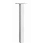 5105w Oasis Mailboxes -ground Box Standard Mail Architectural Post White