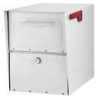 Oasis Classic Locking Post Mount Parcel Mailbox High Security Reinforced Lock