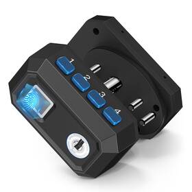 Gl-002 Onnais Defender Se Biometric Trigger Lock For Handguns Rifles And Shotguns