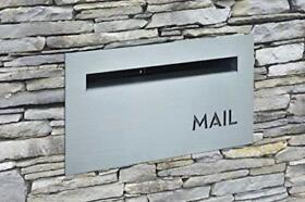 Open Box The Melton Brick-in Locking Mailbox Stainless Steel 8.75inch.h X 15.75inch.w