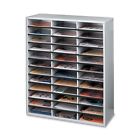 25061 Organizer Fellowes Letter Size 36 Gray Compartments Dove Literature