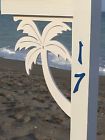 Palm Tree Large Mailbox Bracket Decorative Porch Corner