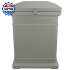 Parcelwirx Prestige Pewter Vertical Lockable Package Delivery Box