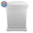 Parcelwirx Slate Gray Vertical Package Delivery Box