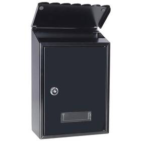 Parrency 791281868938 Wall Mounted Mailboxes With Key Lock Outdoor Locking Box Transparen