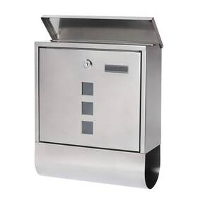 B07wnfwwqt Parrency Stainless Steel Mailboxes With Key Lock Wall Mounted Large Capacity Mai
