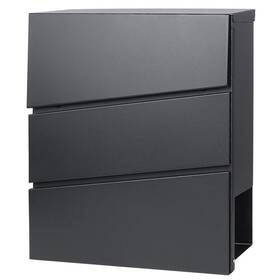 Xx93202 Parrency Lockable Mailboxes With Keys Outdoor Wall Mounted Mail Box Large Capacit