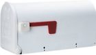 Pl101w0201 Rural White Polypropylene Mailbox
