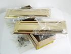 627b3 Plate Ives Letter Brass Bright Finish 1 Box Set Nib