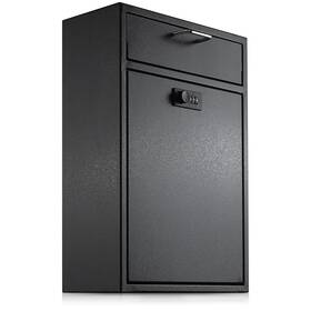 Pochar 850023851857 Wall Mounted Lock Box With Combination - 1.2mm Heavy Duty Steel Extra Large M