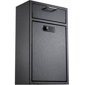 Pochar B08whktvc9 Locking Wall Mailbox Drop Safe For Business - 1.2mm Heavy Duty Lock Code