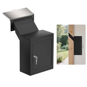 Pochar B0cl5wdylx Through-the-wall Drop Rainproof Cover Heavy Duty Through Wall Mailbox