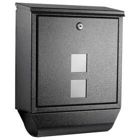 D21b-h Pochar Wall Mount Mailbox With Lock Rainproof Galvanized Mail Box Newspaper Holder