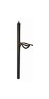 Spk-679-blk Post 977615 Id Decorative Fluted Mailbox