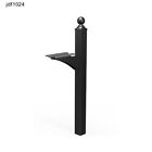 Es200b00 Post Aluminum Postmaster Black Eastpointe Mailbox Steel Durable