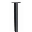 5525b Post Mailboxes Architectural Black Standard -ground Box Mail