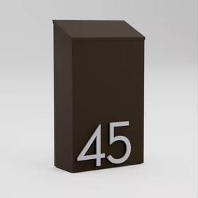 Post & Porch 313035665695 The City Wall-mounted Mailbox