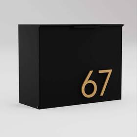 Post & Porch 850059529089 Cubby Wall Mounted Mailbox