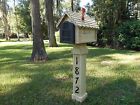 Post Scalloped Handcrafted Mailbox